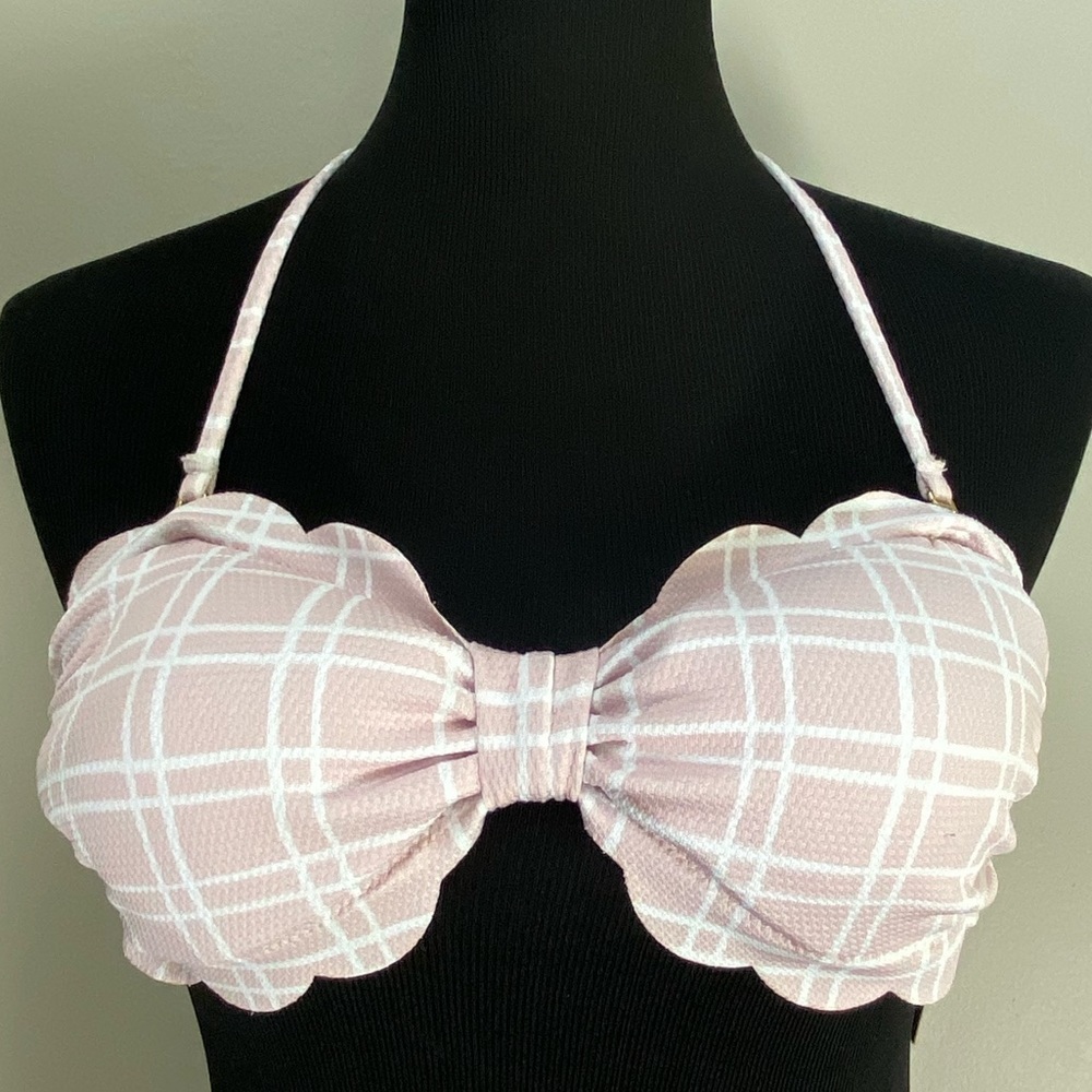 Cremieux Pink Swimsuit Bikini Top medium